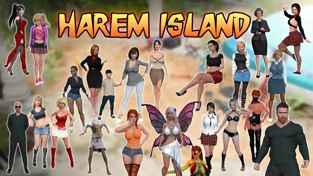 Harem Island cover