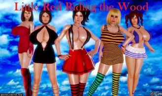 Little Red Riding The Wood cover