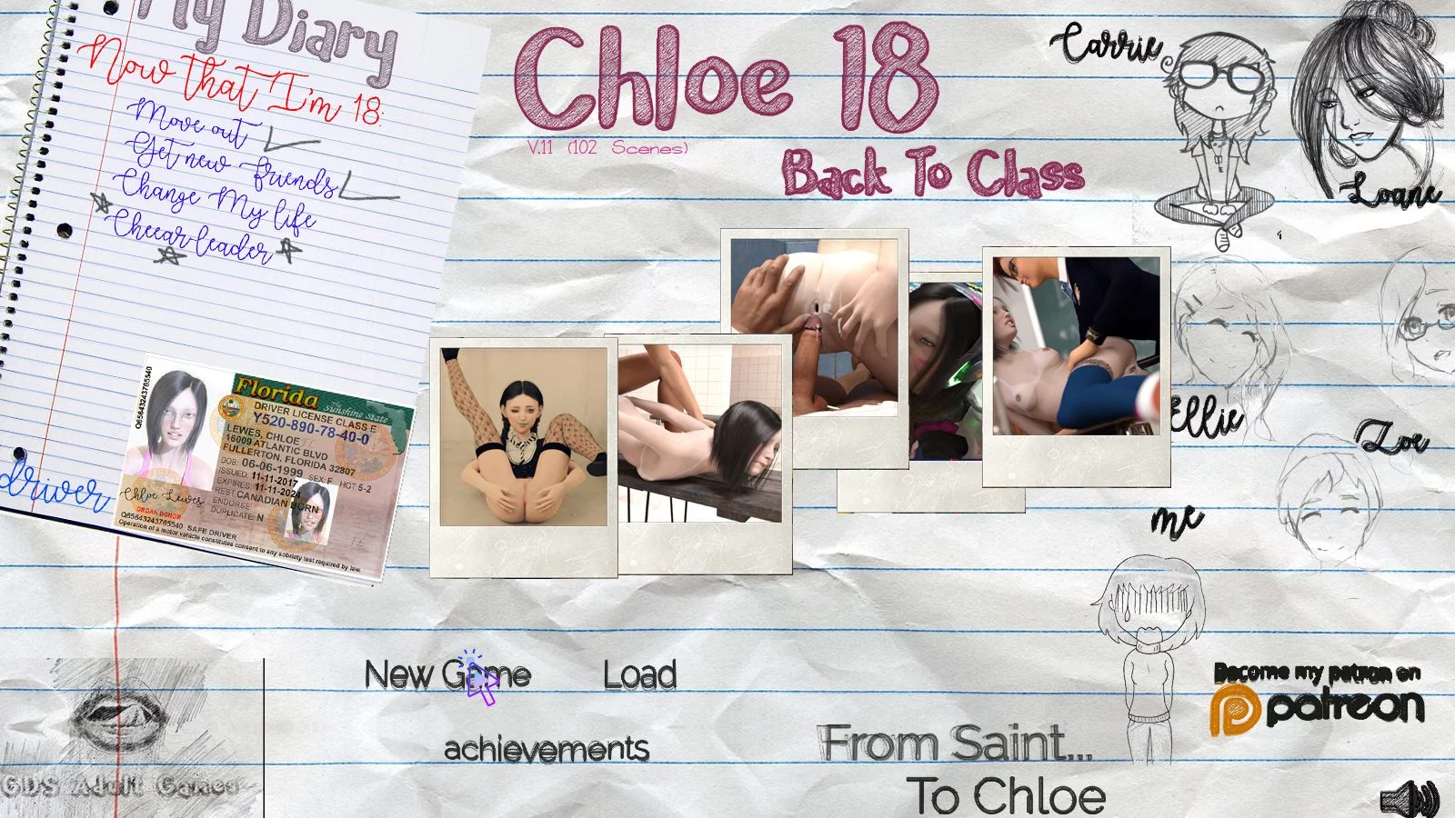 Chloe18: Back To Class cover