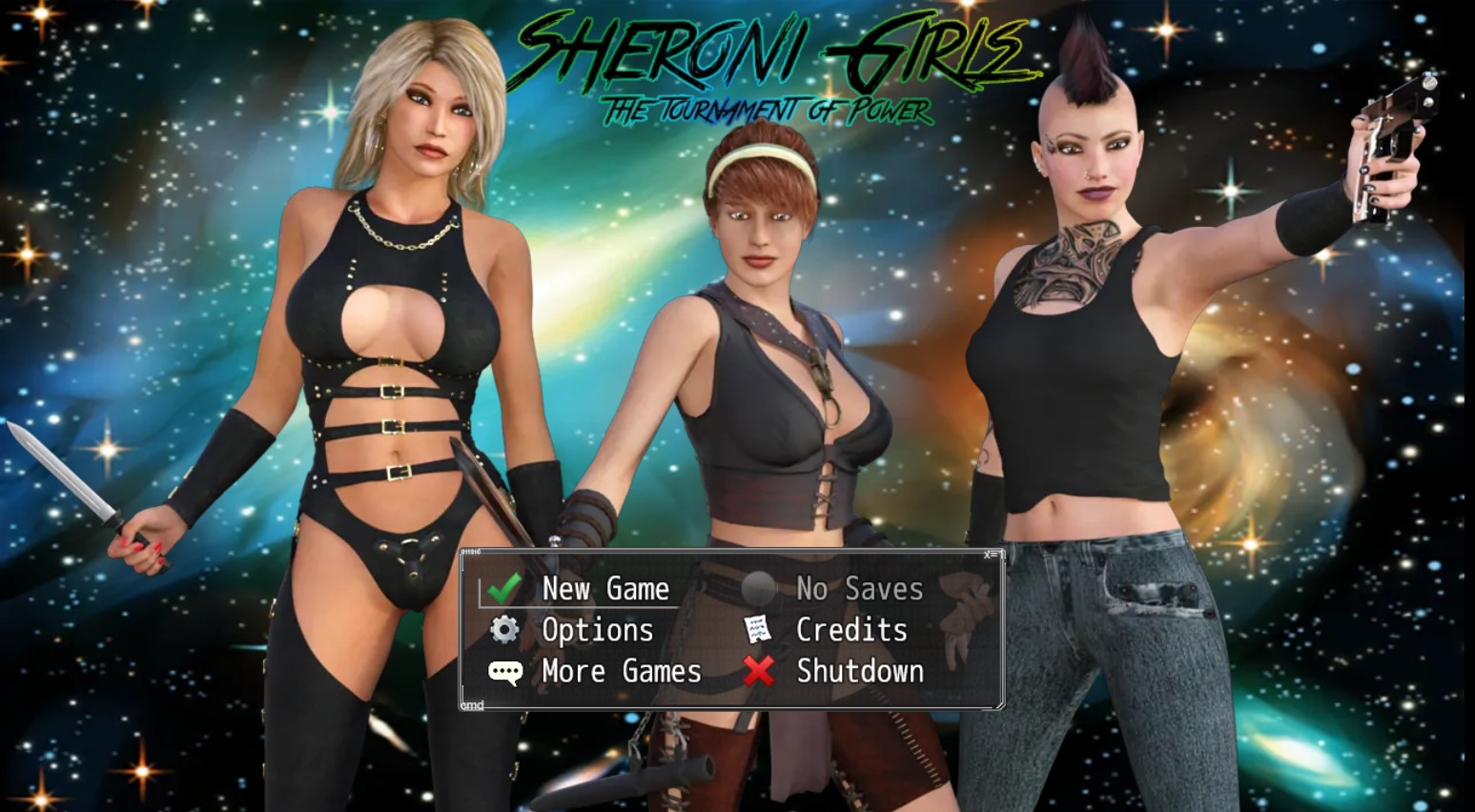 Sheroni Girls The Tournament of Power cover