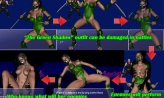 Masked Superheroine The Green Shadow Rachel Adult Game Screenshots (1)