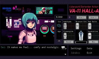 VA-11 Hall-A Cyberpunk Bartender Action Adult Game Screenshots (4)