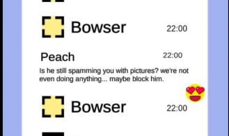 Bowser x Peach Superstar Sexting Adult Game Screenshots (6)