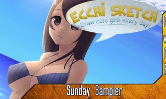 Ecchi Sketch Draw Cute Girls Every Day! Adult Game Screenshots (1)