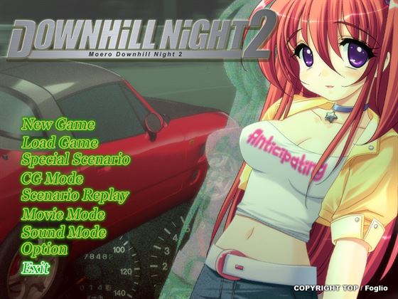 Moero Downhill Night 2 cover