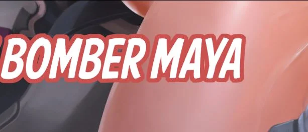 Sexy Nude Bomber Maya cover