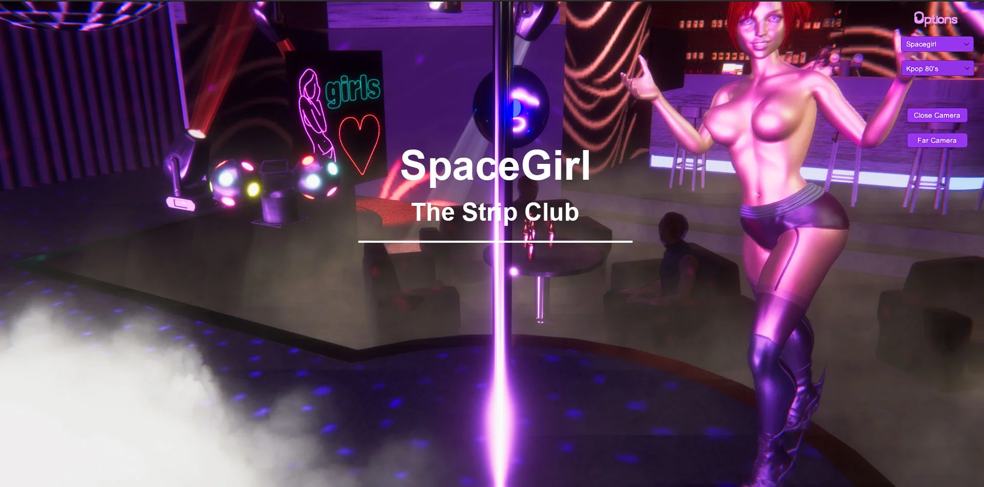 SpaceGirl Retro: Strip Club cover