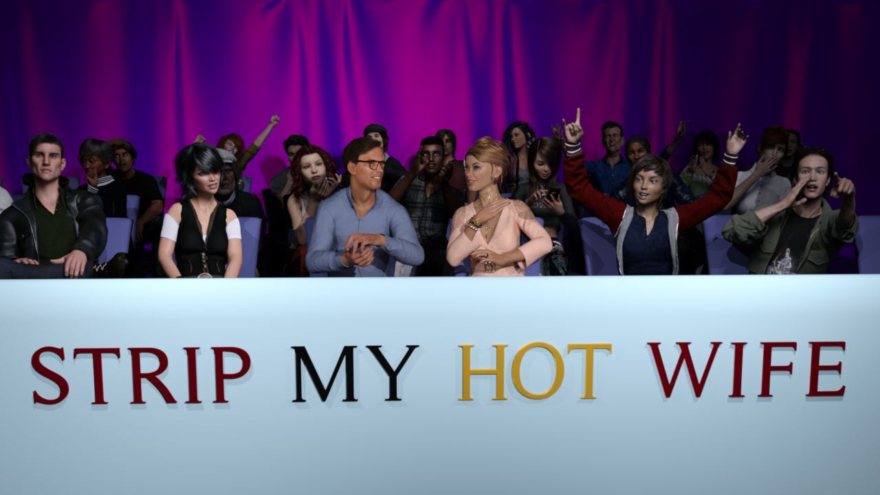 Strip My Hot Wife porn xxx game download cover