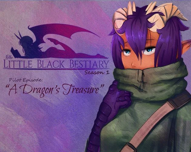 The Little Black Bestiary: A Dragon's Treasure cover