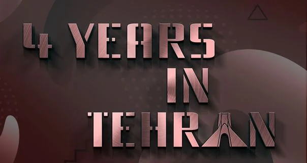4 Years In Tehran cover