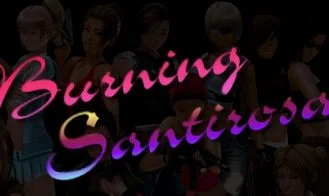 Burning Santirosa cover