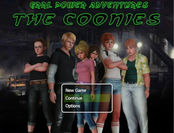 Grrl Power Adventures: The Coonies cover