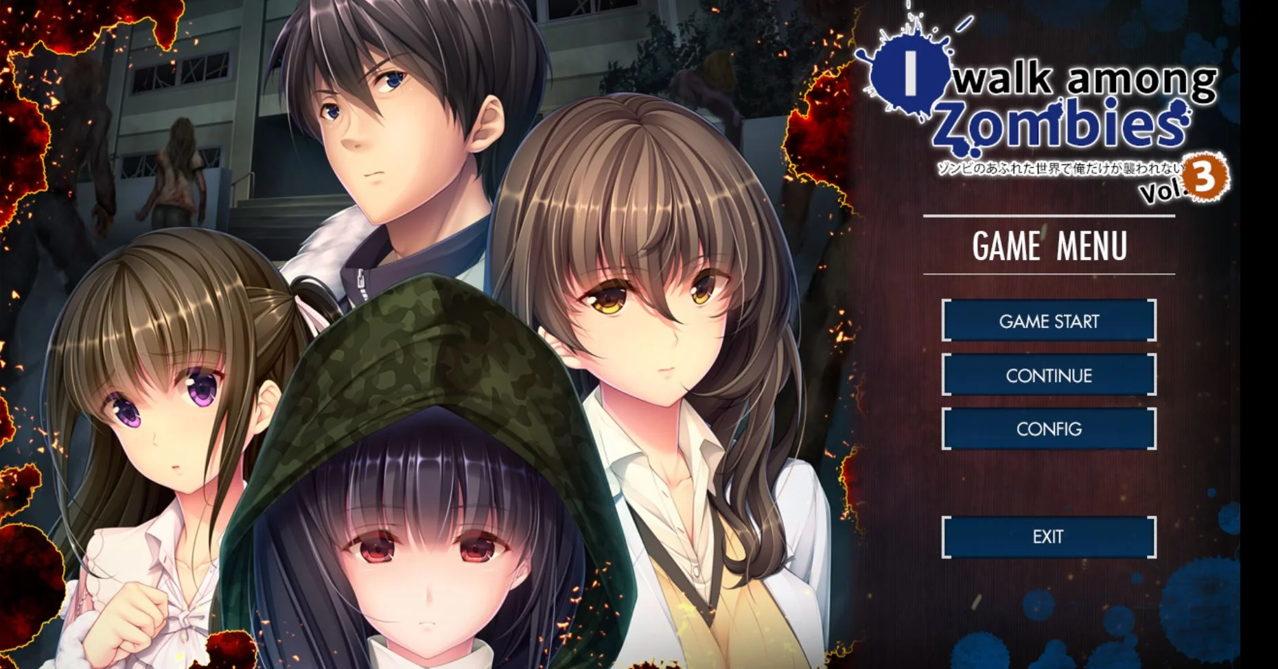 I Walk Among Zombies Vol. 3 cover