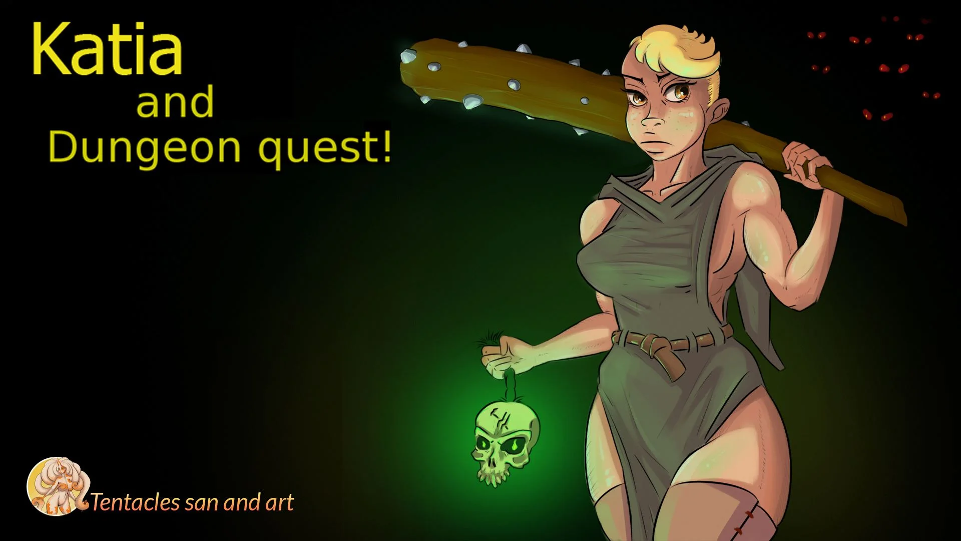 Katia and Dungeon quest! cover