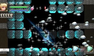 Last dungeon of defeat Humiliation for female warrior Erina Adult Game Screenshot (3)