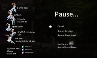 Last dungeon of defeat Humiliation for female warrior Erina Adult Game Screenshot (8)