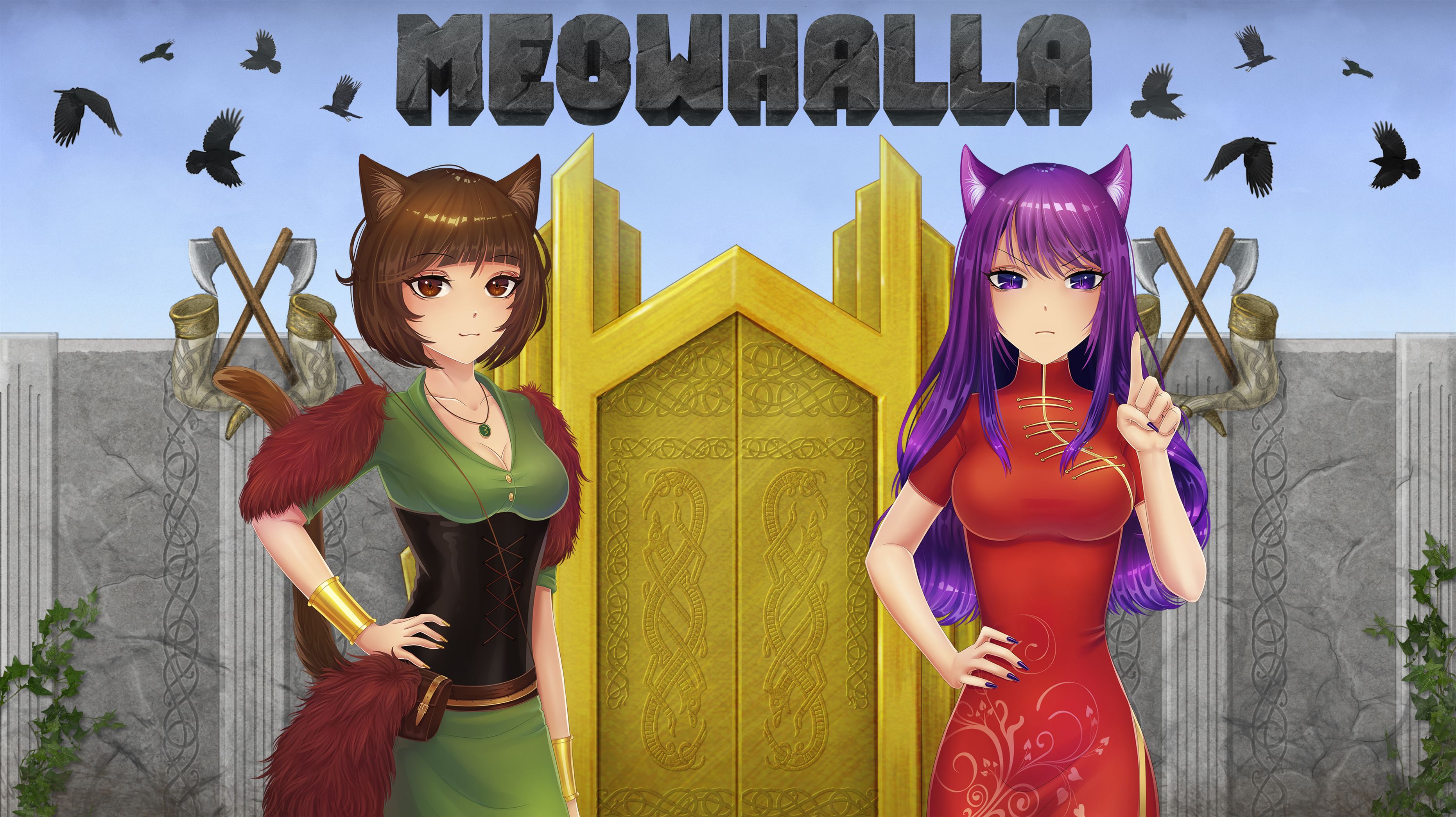 Meowhalla cover