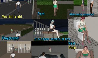 Night Town The girl who walks the way of night alone Adult Game Screenshot (1)