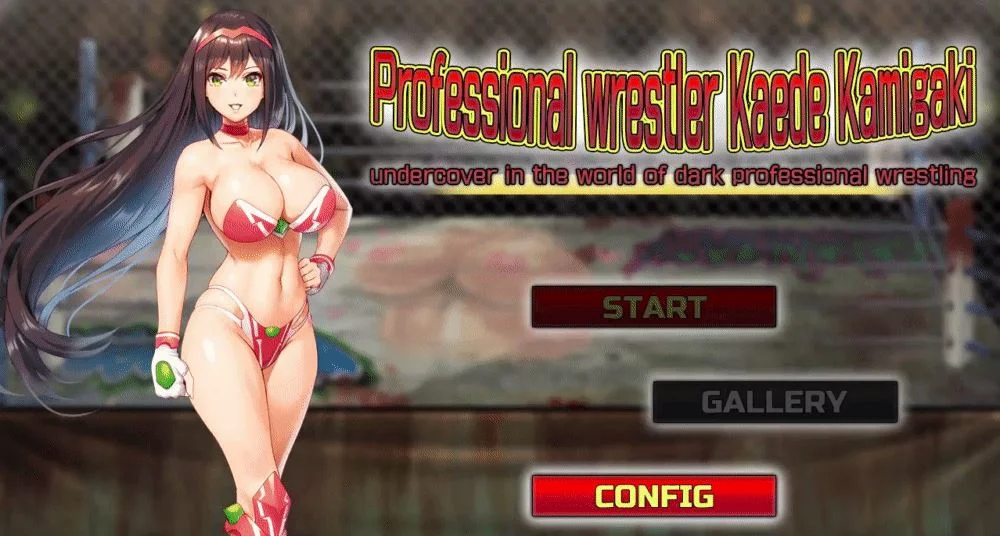 Professional wrestler Kaede Kamigaki undercover in the world of dark pro wrestling cover