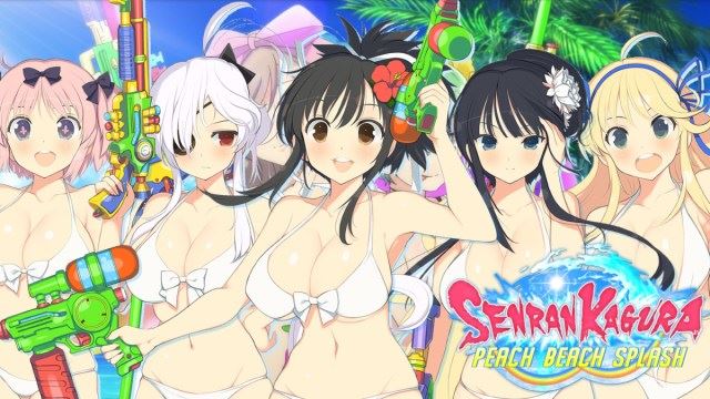 Senran Kagura Peach Beach Splash cover