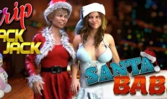 Strip Black Jack Santa Babe cover