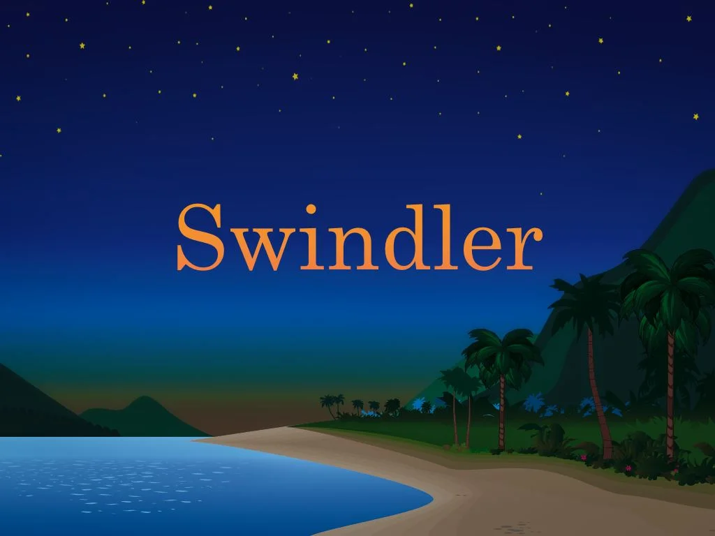 Swindler cover