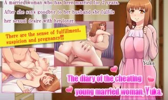 The diary of the cheating young married woman, Yuka. cover