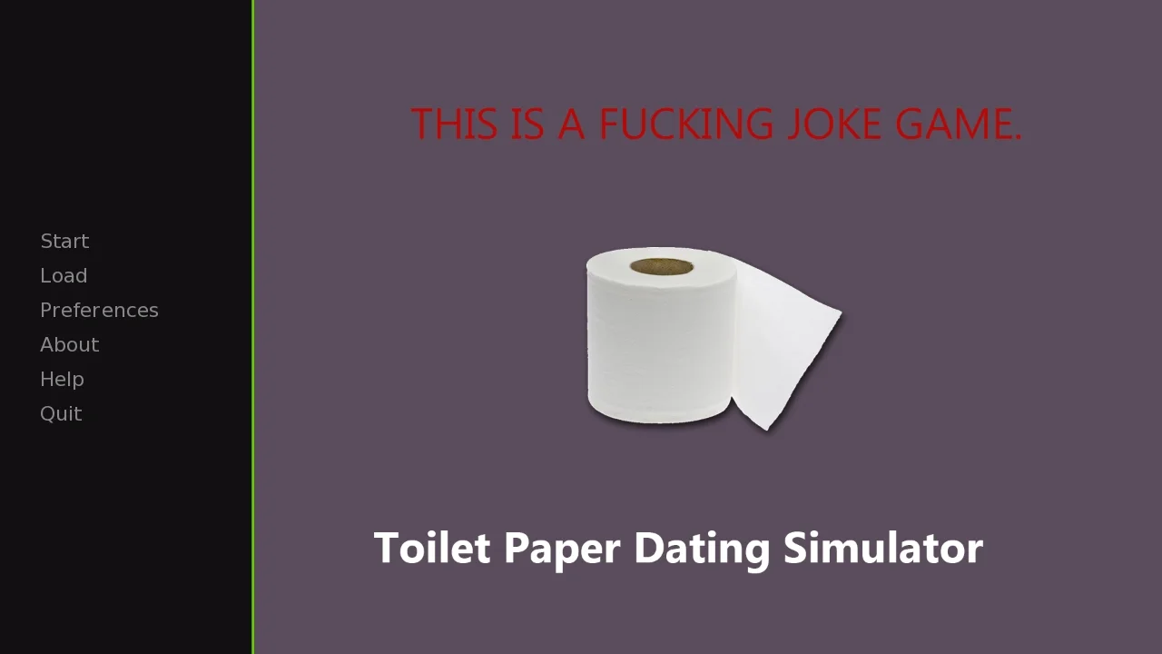 Toilet Paper Dating Simulator cover