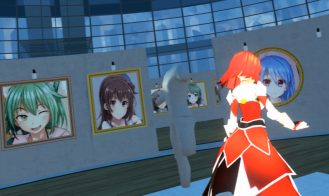 VR GALLERY Cute Anime Girl Exhibition Adult Game Screenshot (1)