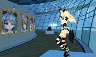 VR GALLERY Cute Anime Girl Exhibition Adult Game Screenshot (3)