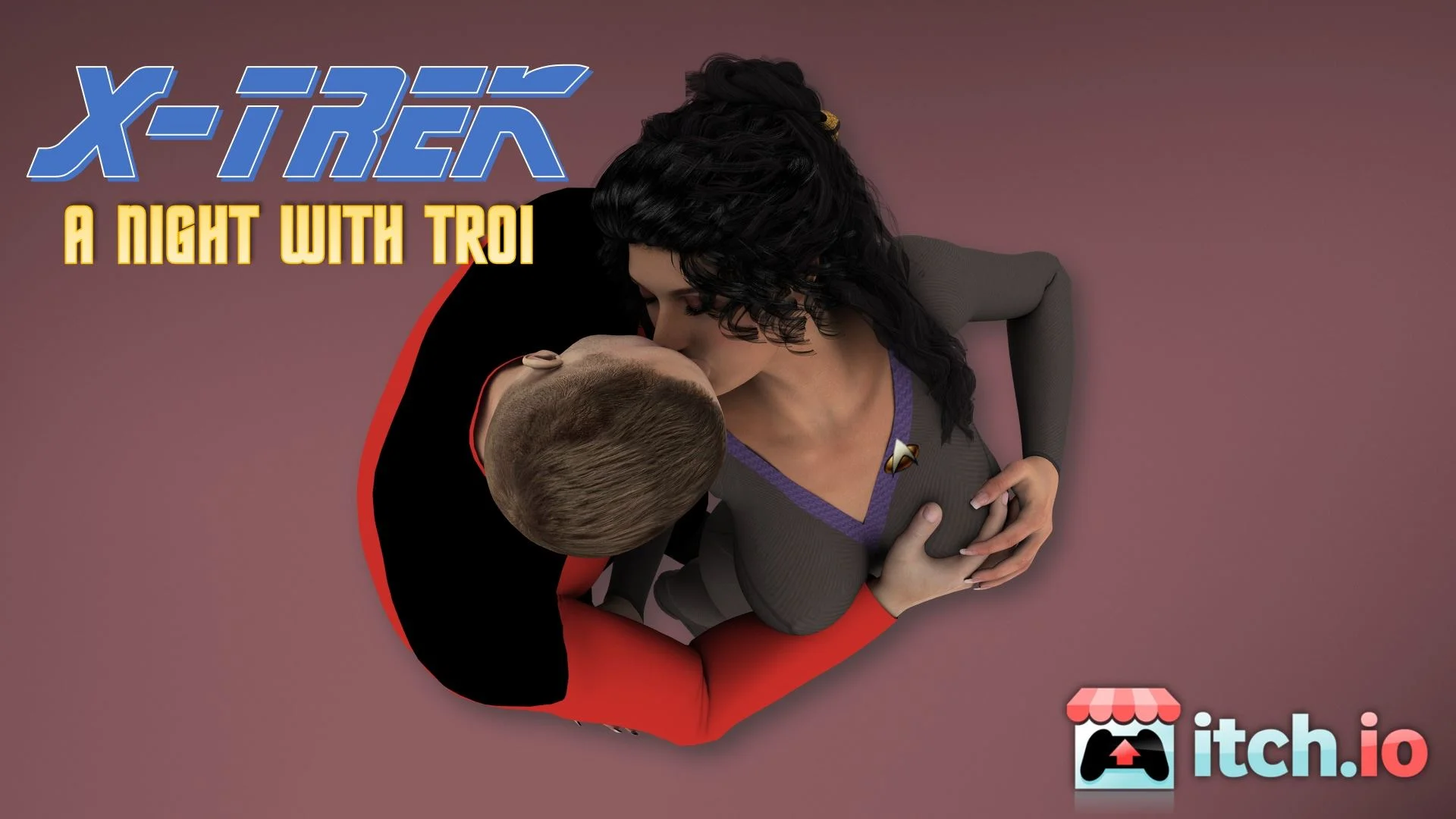 X-Trek: A Night with Troi cover