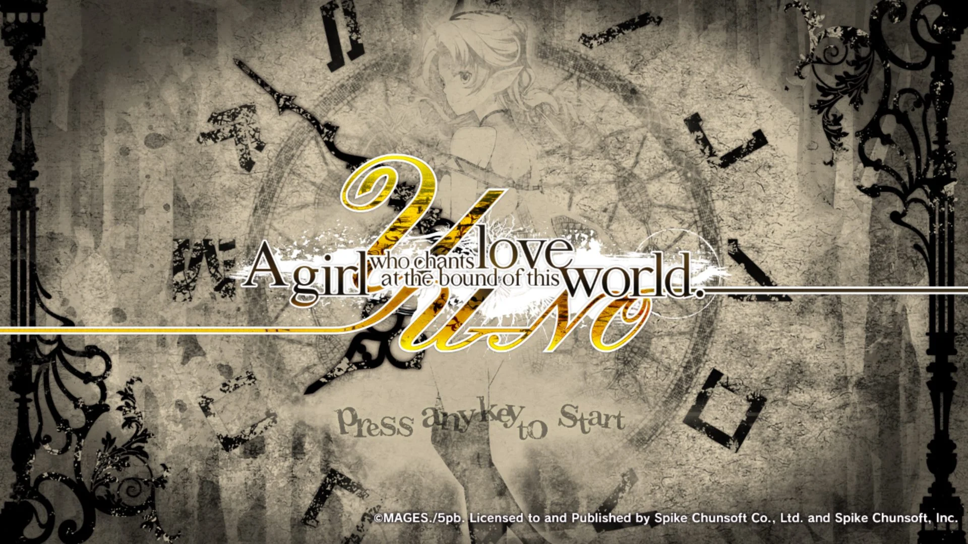 YU-NO: A Girl Who Chants Love at the Bound of this World cover