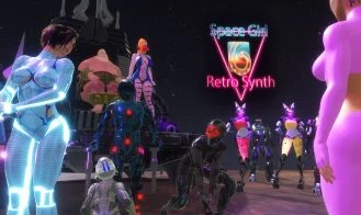 SpaceGirl Retro Synth cover