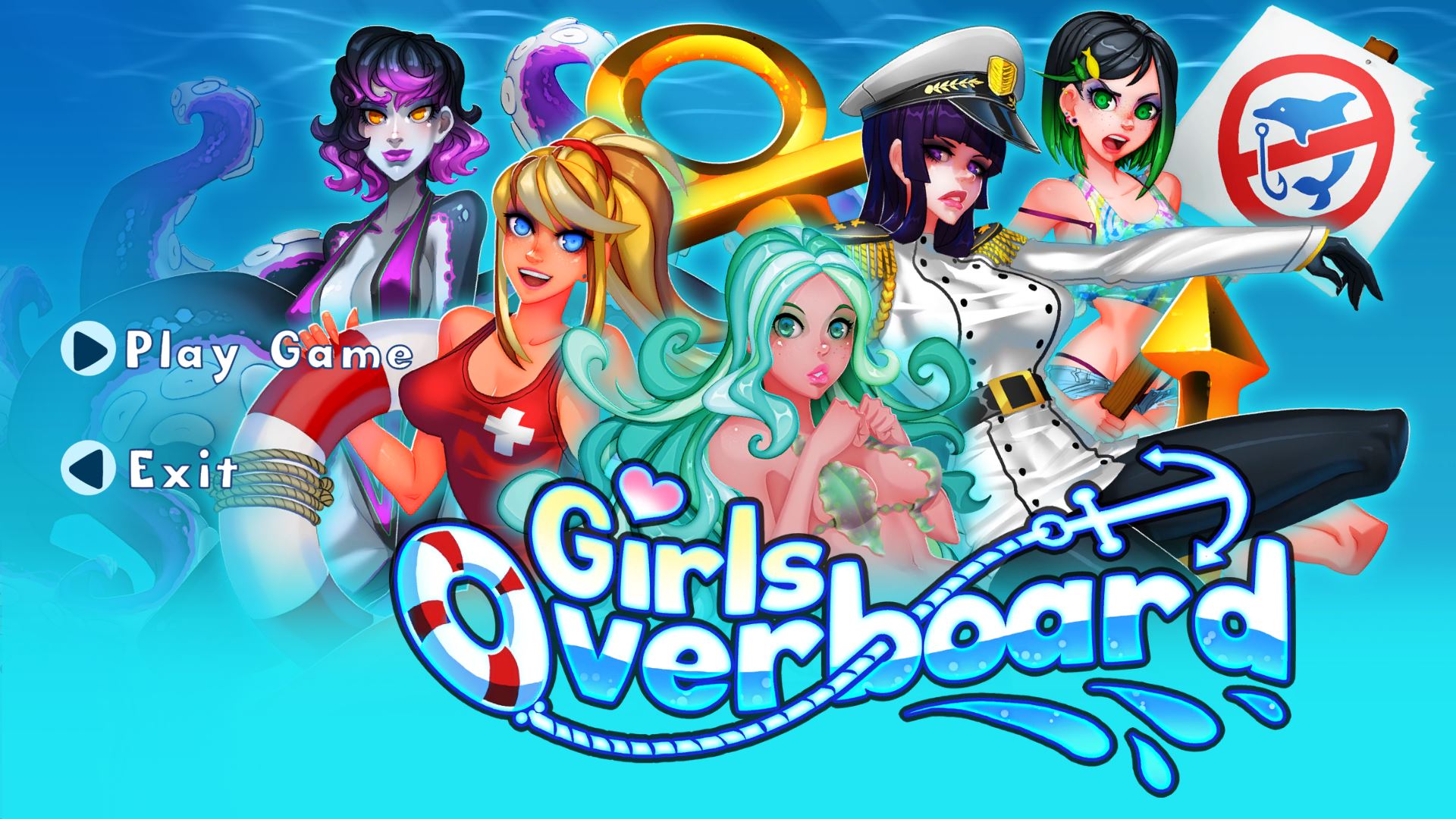 Girls Overboard porn xxx game download cover