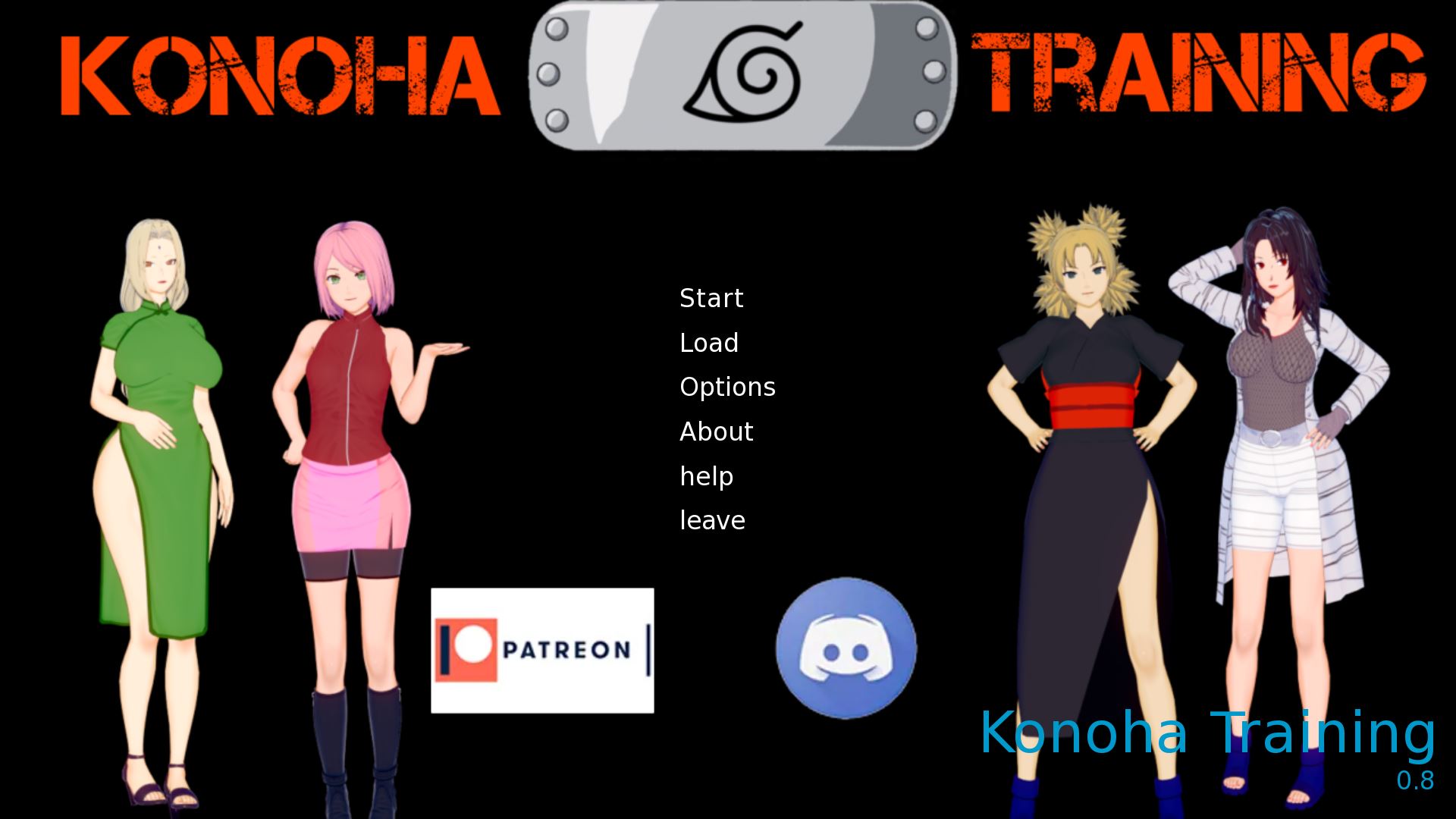 Konoha Training porn xxx game download cover