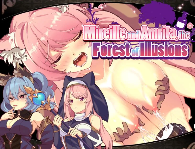 Mireille and Amrita, the Forest of Illusions cover