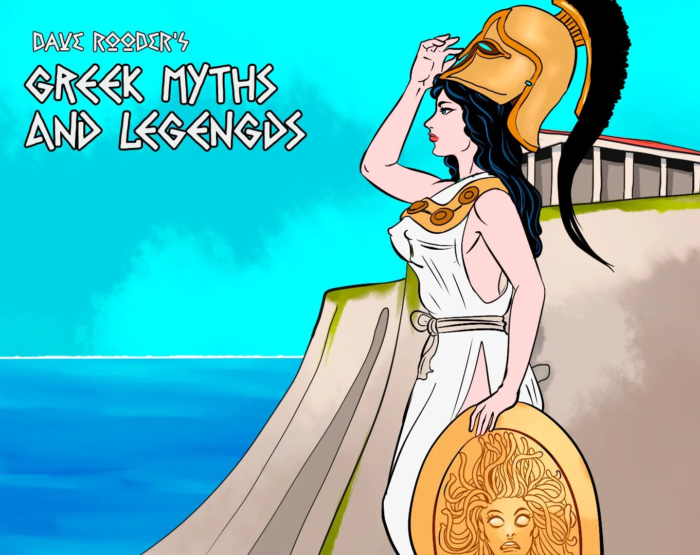 Dave Rooder's Greek Myths and legends cover