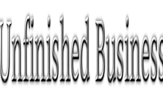 Unfinished Business cover