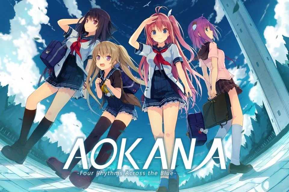 Aokana Four Rhythms Across the Blue cover