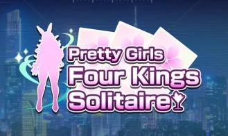 Pretty Girls Four Kings Solitaire cover
