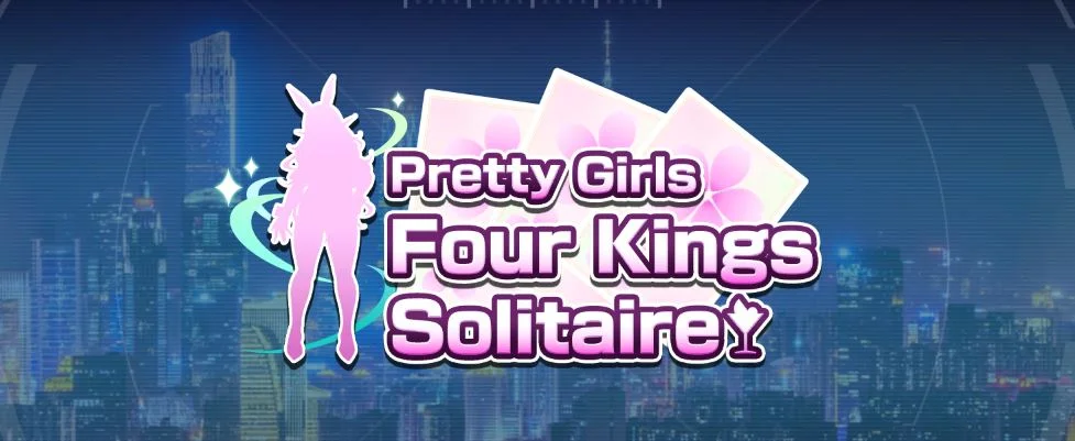 Pretty Girls Four Kings Solitaire cover