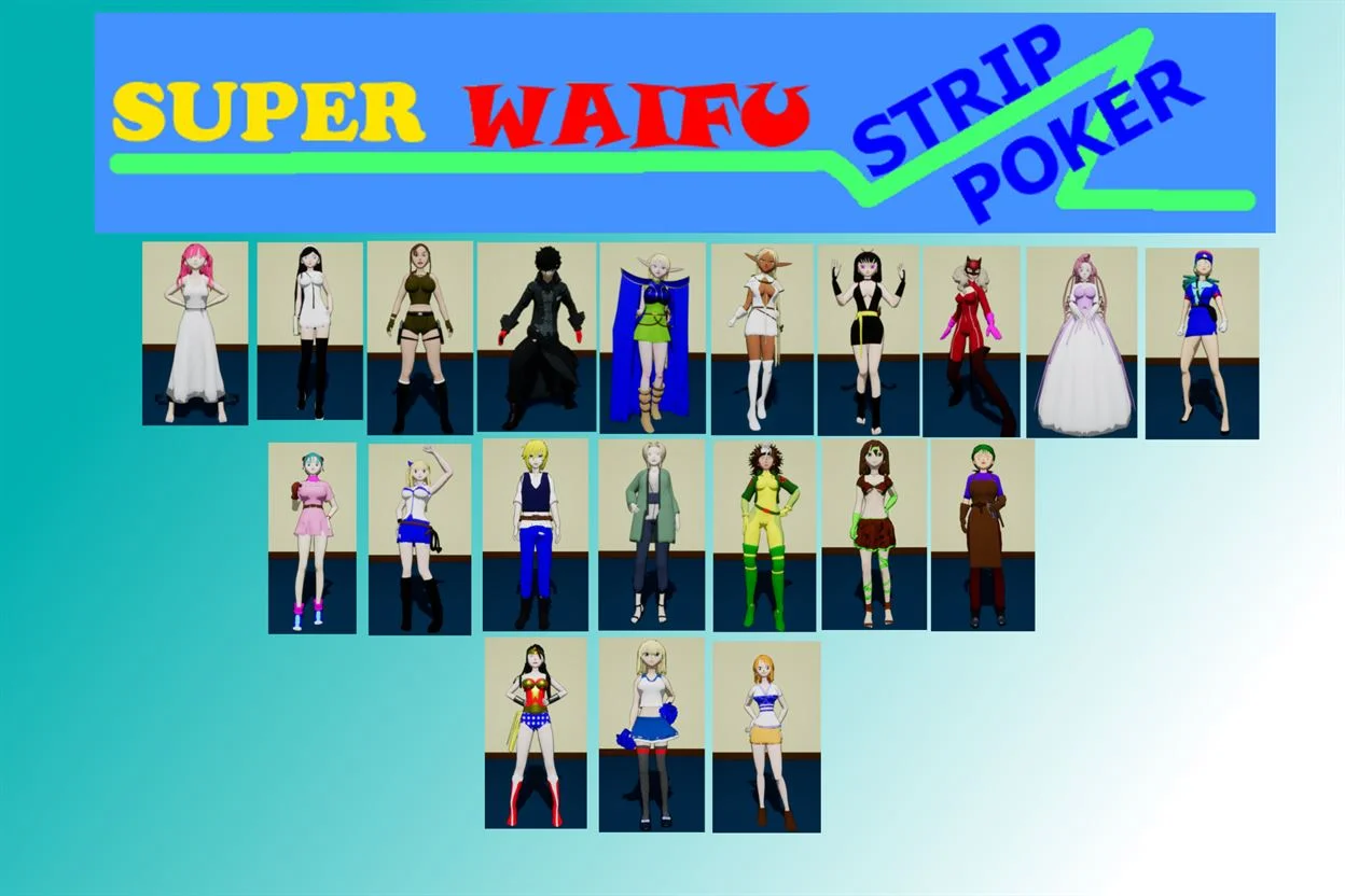 Super Waifu Strip Poker cover
