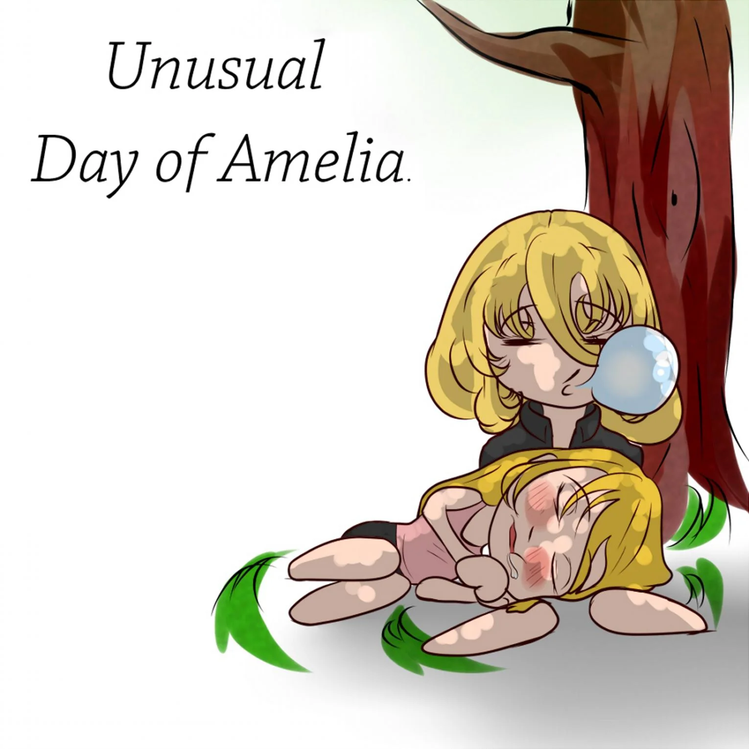 Unusual Day with Amelia cover