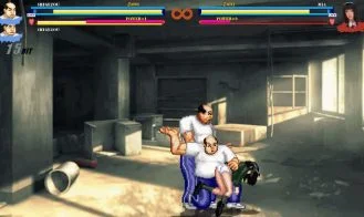 WOLF: Naughty update type fighting game cover