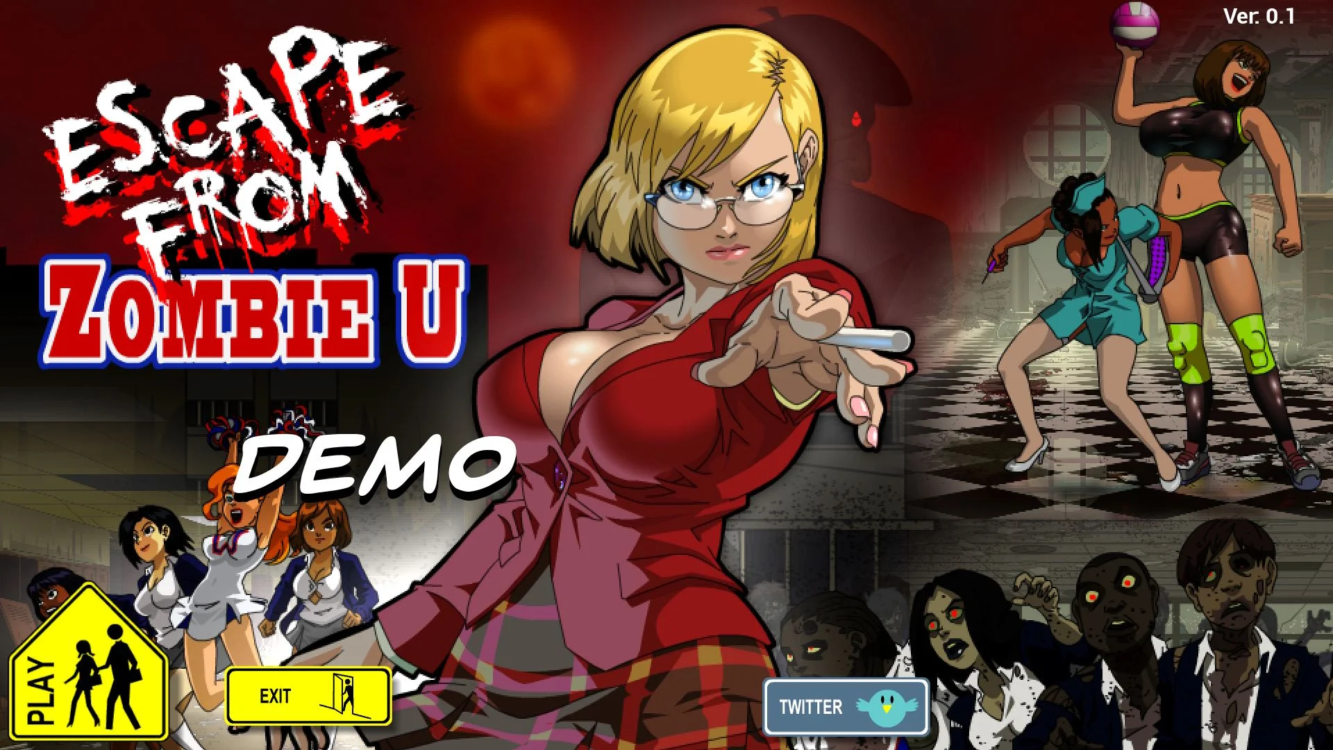 Escape From Zombie U:reloaded cover