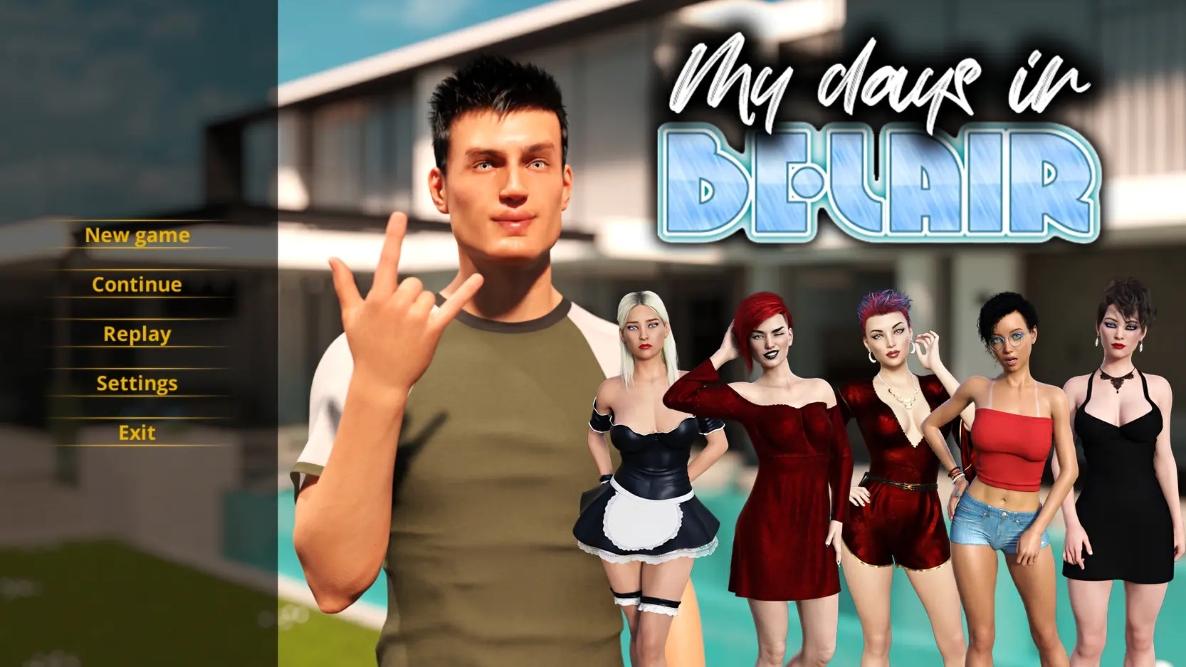 My Days In Bel Air cover