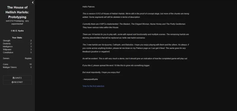 The House of Hellish Harlots cover