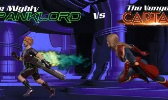 The Mighty Spanklord vs The Vengeful Captain cover