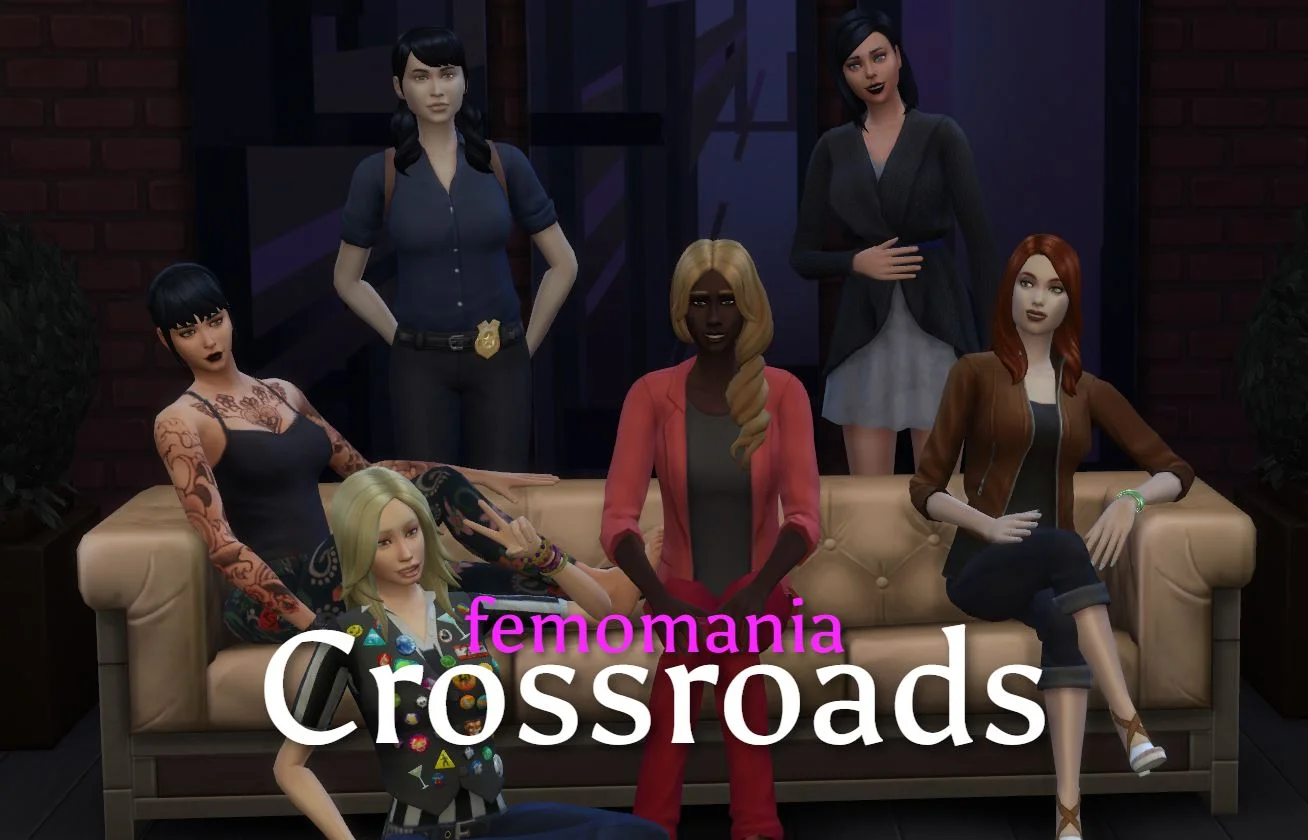 FEMDOMANIA: Crossroads cover