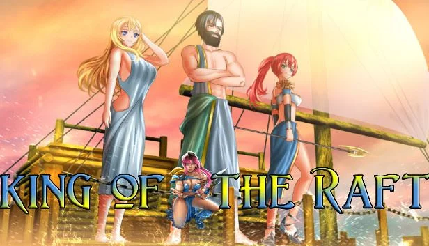 King of the Raft A LitRPG Visual Novel Apocalypse Adventure cover
